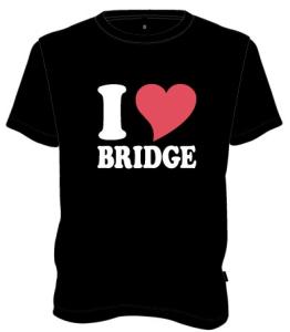 T-shirt - Svart - I Love Bridge S
