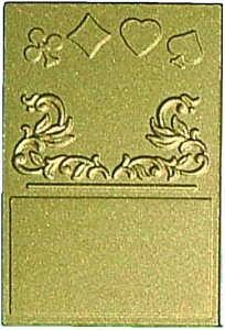 Plaketter förgylld