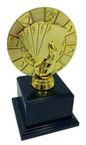 Pokal med spelkort