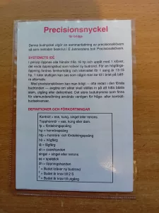 Precisionsklöver