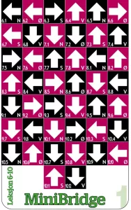 Minibridge spelkort