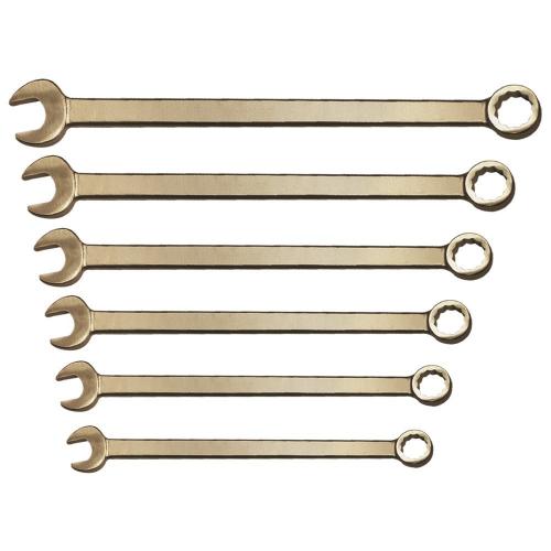 Endres gnistfri PU-/Blocknyckelsats 10-22mm extra långa