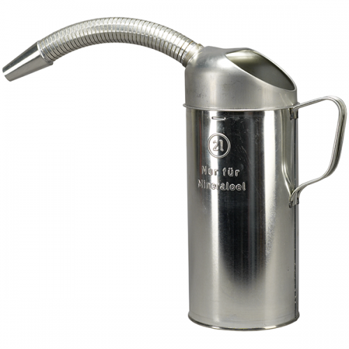 Oljemått plåt flexibels hals 2l