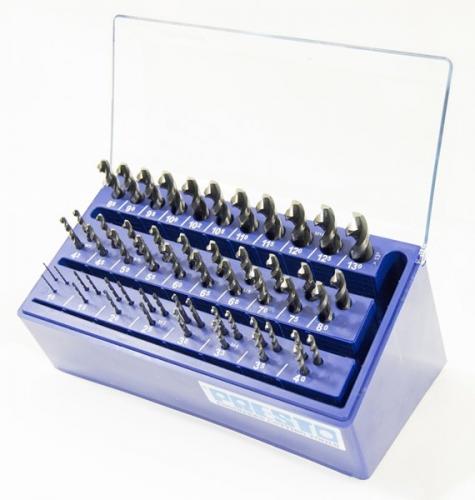 Presto Hi-nox drillbox för rostfritt stål (1,0-13mm 55st)