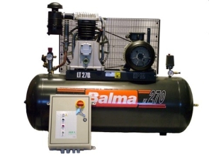 Balma 2-cyl 10HK 270L 3-FAS Kolvkompressor YD-start