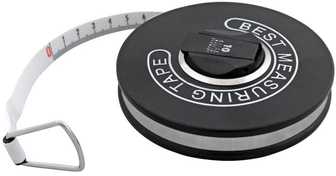 Glasfibermåttband kapslat