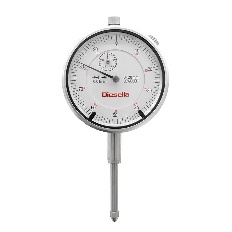 Diesella Indikatorklocka 0-20x0,01mm