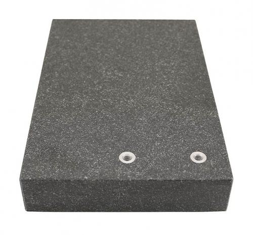 Planskiva granit DIN 876/0 med 2xM8 gänghål (300x200x50mm)
