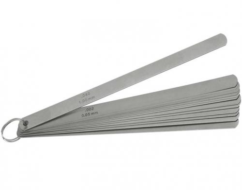 Bladmått/slitsmått 300mm 0.05-0.50mm 8st