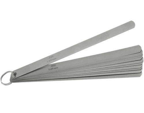 Bladmått/slitsmått 300mm 0.10-2.00mm 20st