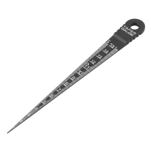 Mätningkil/mätkil i svart polycarbonat, 0-15mm
