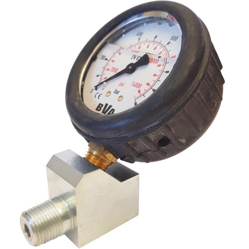 BVA Hydraulics Manometer Ø63mm inkl. hållare