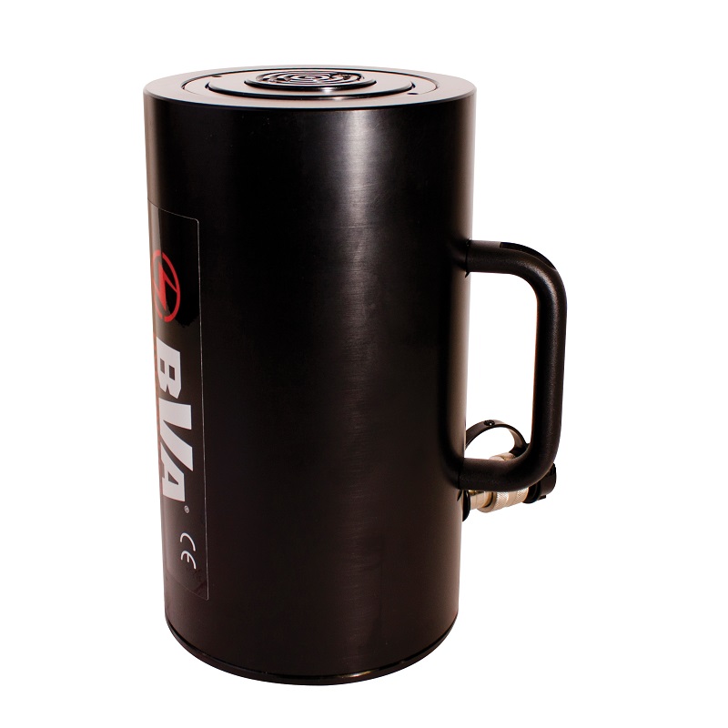 BVA Hydraulics tryckcylinder enkelv. ALU (100 ton, 102mm slag)