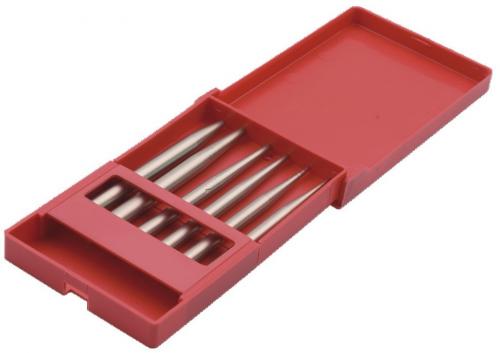 A-MAG Rostfri körnare/dornsats 1-5mm