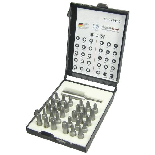 A-MAG Rostfri bitssats 11-delar