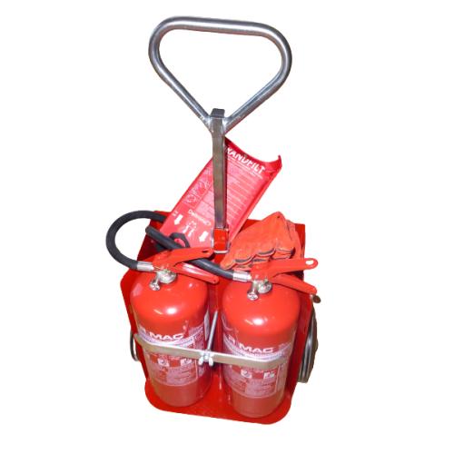 Rimac Heta Arbeten Kärra kompl. 2x6kg 55A 233B C + filt & handskar