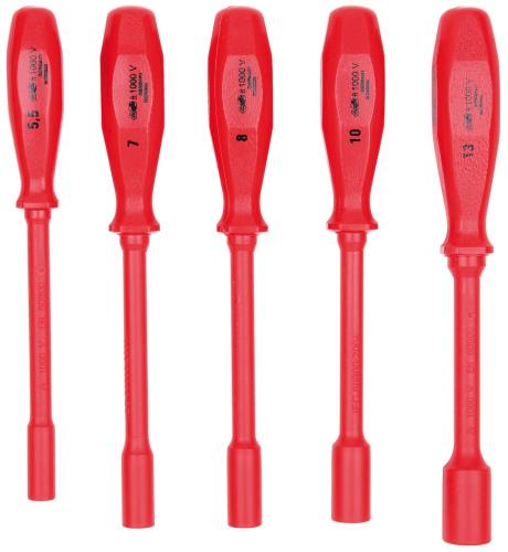 KS-Tools hylsmejselsats VDE (5st)