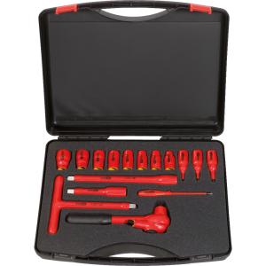 KS-Tools 1/2 hylsnyckelsats 6pt 10-24mm VDE