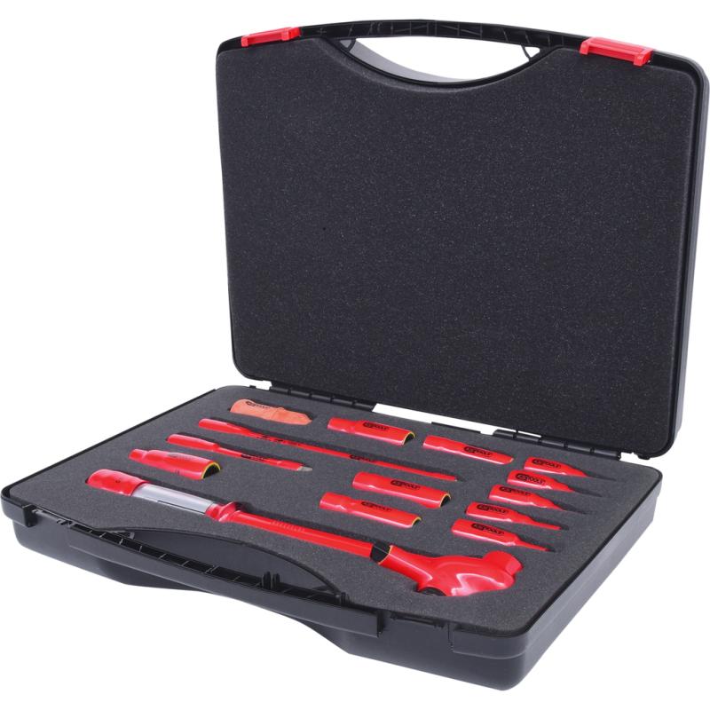 KS Tools 3/8" Hylsnyckelsats 12pt 10-19mm (moment 5-25Nm) VDE