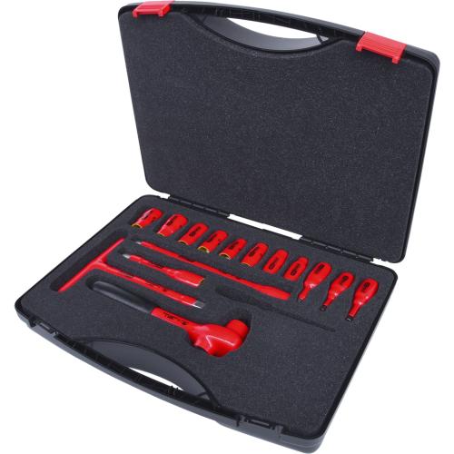 KS-Tools 1/2" Hylsnyckelsats 6pt 10-24mm VDE