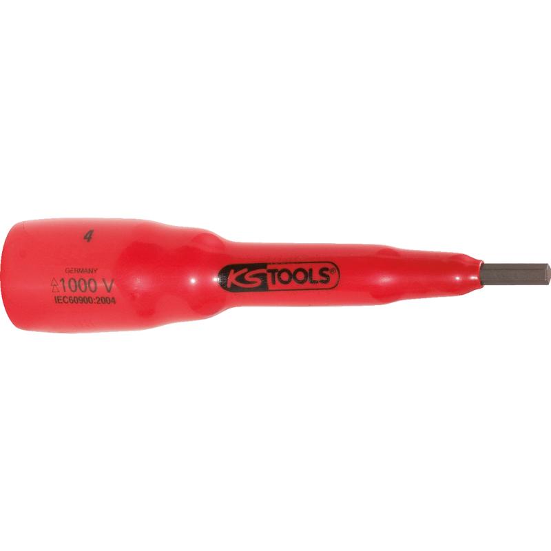 KS-Tools 3/8" VDE Insexhylsa 4-10mm