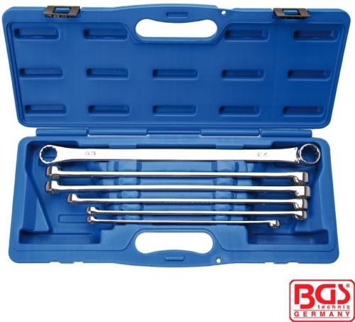 BGS dubbla ringnycklar-sats XL Extra långa