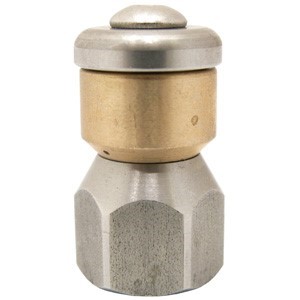 Kloakdysa roterande 1/4" (3 strålar bakåt)