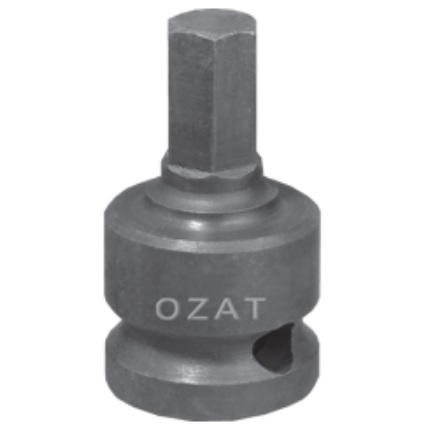 OZAT 3/4" Krafthylsa insex tum (kort)