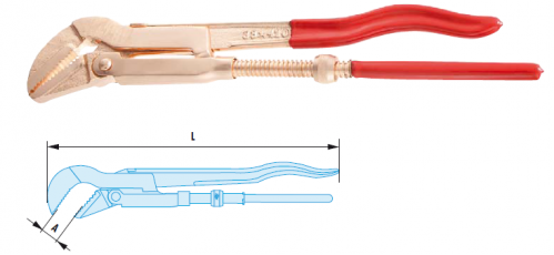 facom gnistfri rörtång