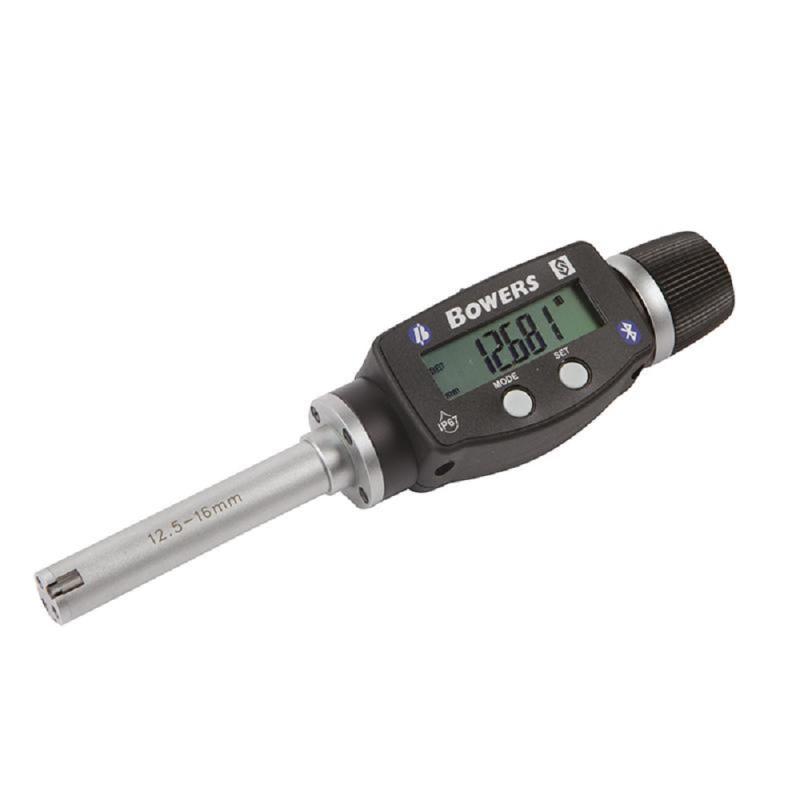 Bowers XTD12M-BT Bluetooth 3-punkt mikrometer 12,5-16mm
