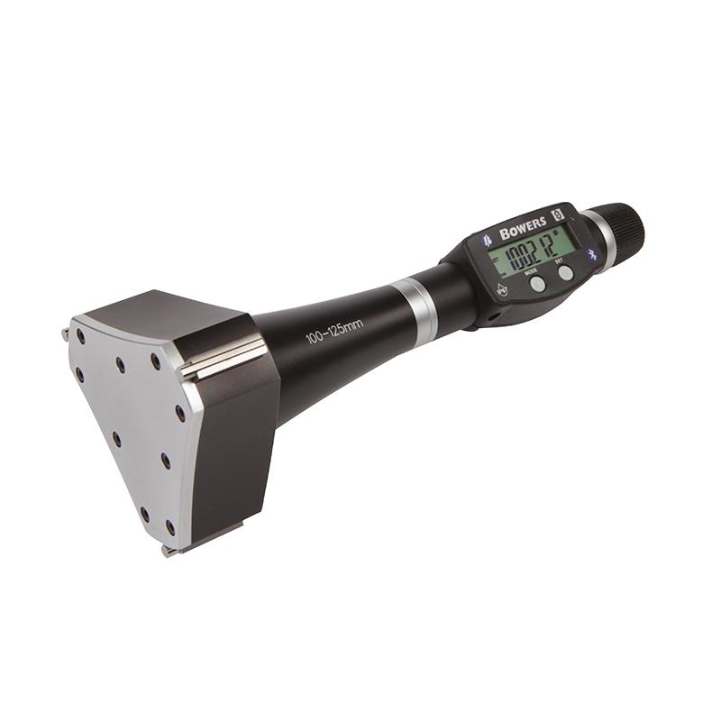 Bowers XTD100M-BT Bluetooth 3-punkt mikrometer 100-125mm