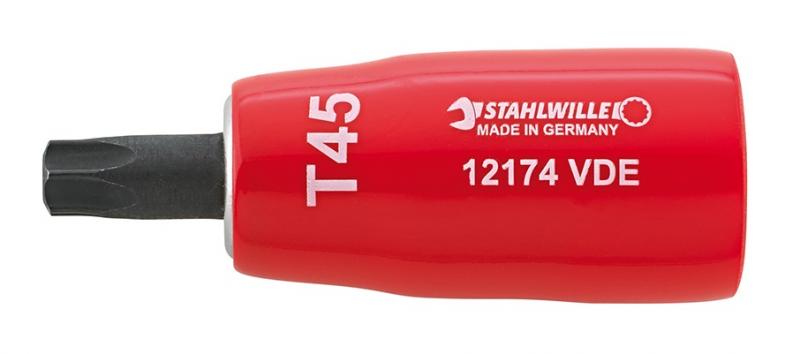 Stahlwille 12174 - 3/8" VDE-isolerad torxhylsa T20-T45