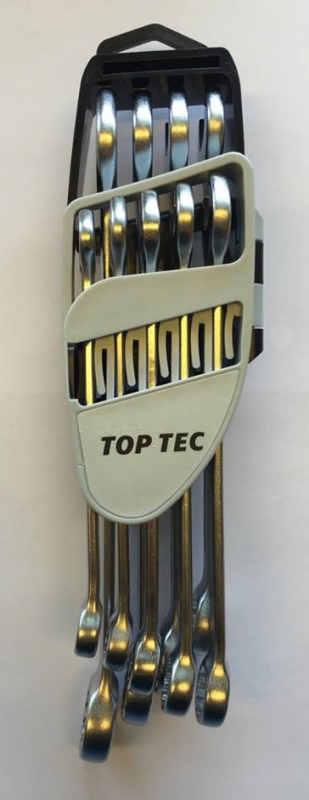 TOP TEC blocknyckelsats 10-19mm (9st)