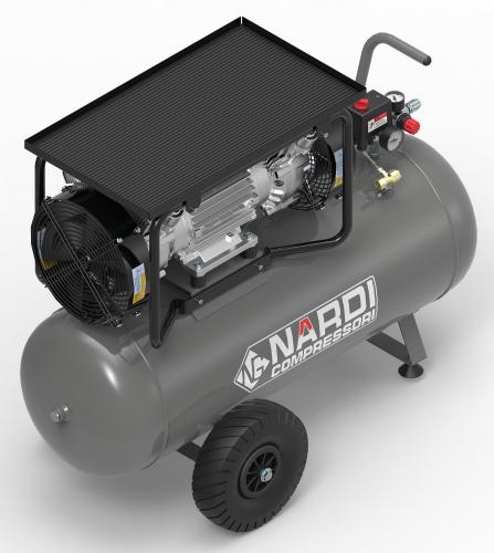Nardi Extreme 4 90lt kolvkompressor 2,5hk 4-cylindrig
