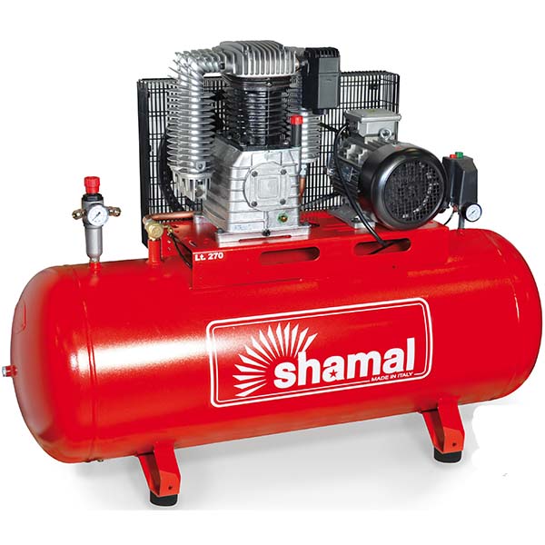 Shamal kolvkompressor HD K30 (7,5hk/11bar/270l)