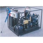 Dieseldrivet Hetvattenaggregat 18l/min 340bar