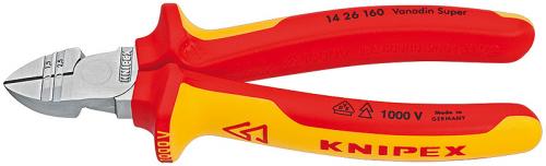 Knipex 14 26 160 - Sidavbitare med skalfunktion VDE 1000V