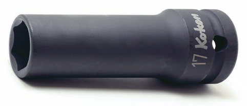 Koken 14301M 1/2" Tunnväggig krafthylsa lång 6pt 8-41mm