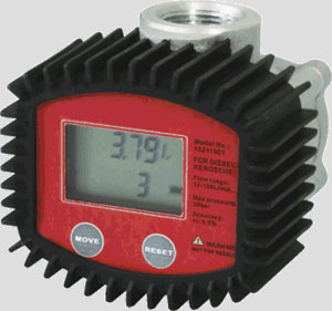 Digital dieselmätare 10-100l/min 1"