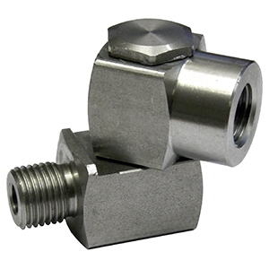 Vinkelled för munstycke 1/4" inv. gänga