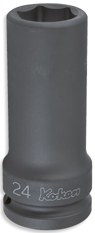 Koken 16301M 3/4" Tunnväggig krafthylsa lång 6pt 17-46mm