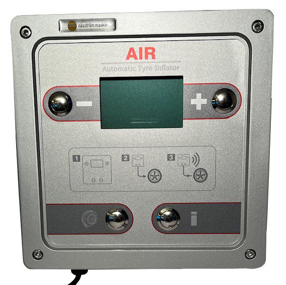 Automatisk luftpåfyllarklocka 0,5-10 bar