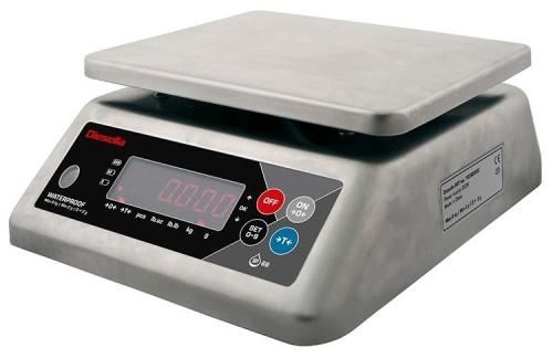 Bordsvåg IP68 med kabinett av rostfritt stål (max 15,0kg)