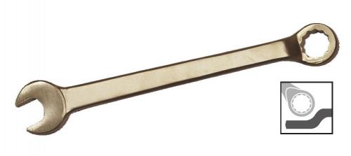 Gnistfri blocknyckel 10-32 mm offset