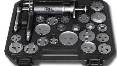 Bromskolvsverktyg luftdrivet 22delar 150kg tryck