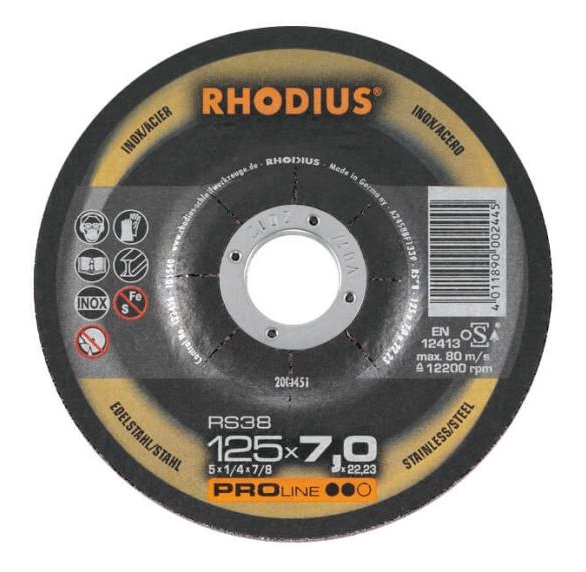 Rhodius RS38 Slipskivor