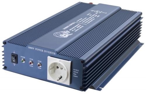 GVP inverter/omformare 12V till 230V 1000W PURE SINUS