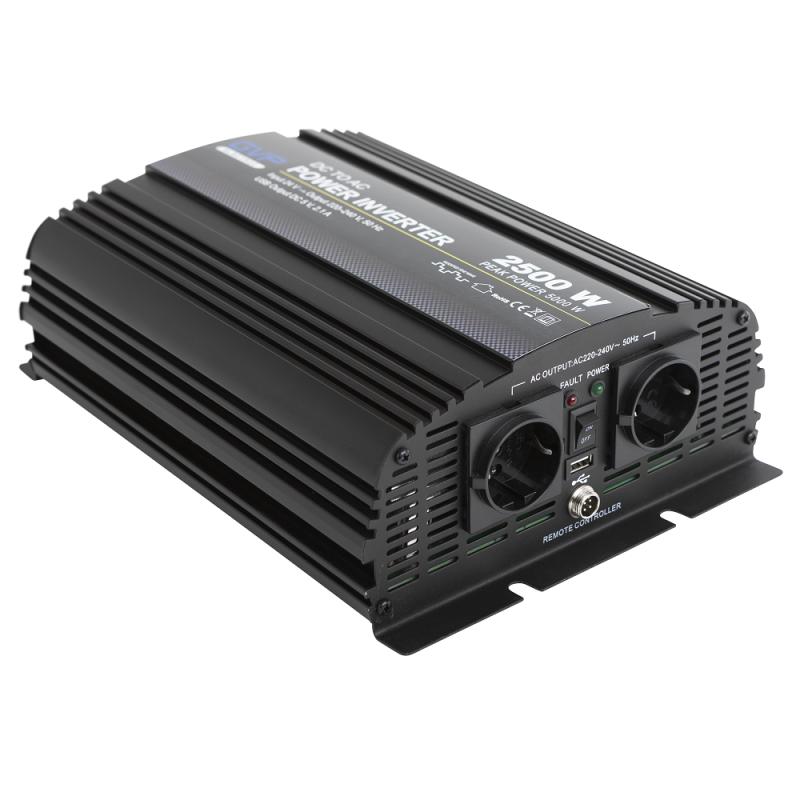GVP Inverter/omformare 24V till 230V 2500W