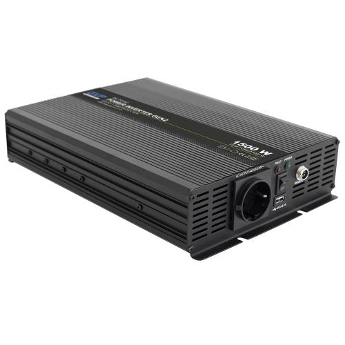 GVP Inverter/omrformare 24V till 230V 1500W Pure sinus
