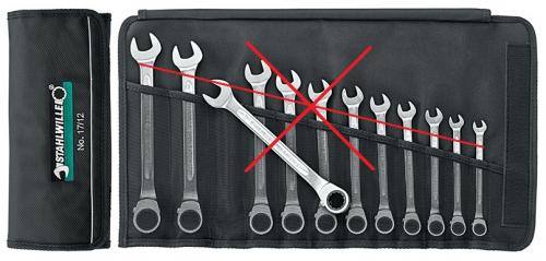 Stahlwille verktygsfodral (tomma/utan verktyg)